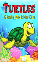 Turtles Coloring Book For Kids