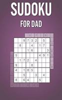 Sudoku For Dad: 600 Large Print Challenging Sudoku Puzzles for Adults - With Answers