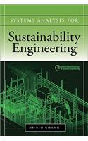 Systems Analysis for Sustainable Engineering: Theory and Applications