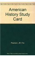 American History Study Card