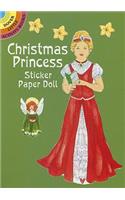 Christmas Princess Sticker Paper Doll