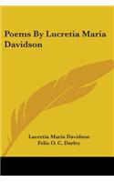 Poems By Lucretia Maria Davidson