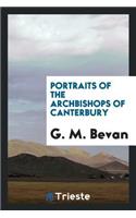 Portraits of the Archbishops of Canterbury