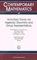 Homotopy Theory Via Algebraic Geometry and Group Representations