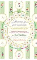 The Happy Birthday Book, Enchanted Garden: A Keepsake Journal