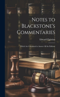 Notes to Blackstone's Commentaries