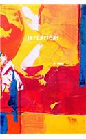 Intentions - Idea Notebook and Vision Journal - Abstract Art Collection: Abstrakt #2
