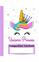 Unicorn Princess Composition Notebook