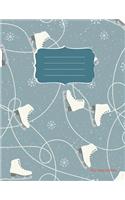 Bloc-notes en blanc: Winter Design Vol.3 - format A4 - 112 pages - carnet de notes avec registre - idéal comme agenda, carnet de croquis, carnet de croquis, carnet à des