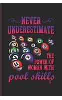 Never Under Estimate the Power of Woman with Pool Skill