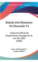 Boletin Del Ministerio De Hacienda V4