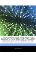 Articles on Unix Sus2008 Utilities, Including: awk, Ed (Text Editor), sed, Talk (Software), VI, Yacc, Grep, Chmod, Uniq, Diff, Man Page, Bourne Shell,