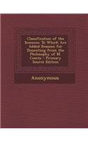 Classification of the Sciences: To Which Are Added Reasons for Dissenting from the Philosophy of M. Comte