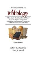 An Introduction to Bibliology--Study Guide