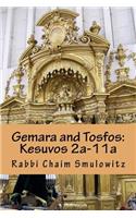 Gemara and Tosfos: Kesuvos 2a-11a(English)