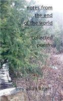 notes from the end of the world: poems