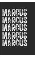 Name MARCUS Journal Customized Gift For MARCUS A beautiful personalized: Lined Notebook / Journal Gift, Notebook for MARCUS,120 Pages, 6 x 9 inches, Gift For MARCUS, Personal Diary, MARCUS, Personalized Journal, Family No