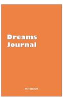 Dreams Journal - To draw and note down your dreams memories, emotions and interpretations