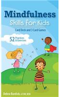 Mindfulness Skills for Kids Card Deck and 3 Card Games