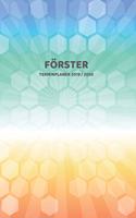 Förster Terminplaner 2019 2020: Mein Planer von Juli bis Dezember 2020 in A5 Softcover - Perfekt für Schule, Studium oder Arbeit - Timer, To Do, Studenplan, Notizen - Bunte Rautenm