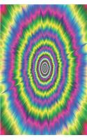 Journal: Trippy Abstract Volume 16 Lined Notebook: 110 Blank Lined (6x9) Pages to Jot Down Your Thoughts