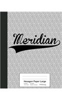 Hexagon Paper Large: MERIDIAN Notebook(3339 Weezag Hexagon Paper Large Notebook)
