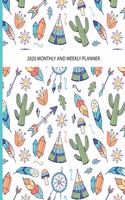 2020 Monthly and Weekly Planner