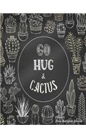 Go Hug a Cactus Draw and Write Journal