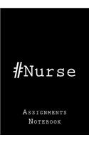 Notebook: #nurse