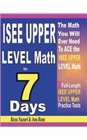 ISEE Upper Level Math in 7 Days