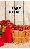 farm to table