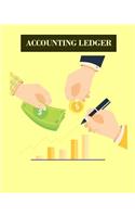 Accounting Ledger: 30 Items Per Page, General Journal Record Notebook With Columns For Date, Account, Memo, Debit, Credit and Balance Paper Book, 120 pages Size 8 x 10(1 Accounting Planner Journal Notebook)