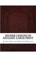 Higher Lessons in English