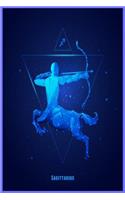 Sagittarius: Zodiac Astrology Symbol Star Sign Gift Journal