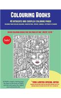 Colouring Books (40 Complex and Intricate Coloring Pages)