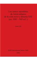 sumos sacerdotes de Amón tebanos de la wḥm mswt y dinastía XXI (ca. 1083 - 945 a.C.)