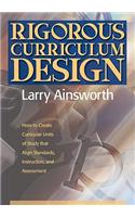 Rigorous Curriculum Design