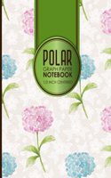 Polar Graph Paper Notebook: (Polar Graph Paper Notebook: 1/2 Inch Centered)