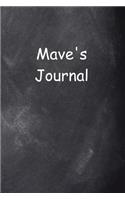 Mave Personalized Name Journal Custom Name Gift Idea Mave: (Notebook, Diary, Blank Book)