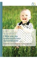 FAQs aus der kinderärztlichen Sprechstunde