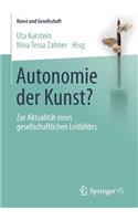 Autonomie Der Kunst?
