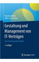 Gestaltung Und Management Von It-Verträgen