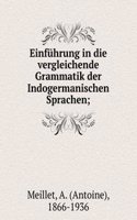 Einfuhrung in die vergleichende Grammatik der Indogermanischen Sprachen