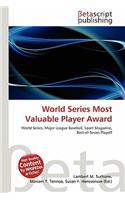 World Series Most Valuable Player Award: (English)