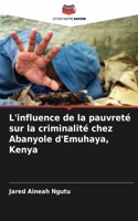 L'influence de la pauvreté sur la criminalité chez Abanyole d'Emuhaya, Kenya