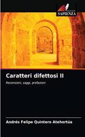 Caratteri difettosi II