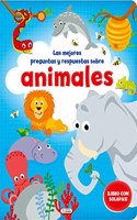 LIBRO SOLAPAS - LAS MEJORES PREGUNTAS Y RESPUESTAS SOBRE ANIMALES