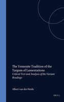 The Yemenite Tradition of the Targum of Lamentations