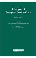 Principles Of European Contract Law, Parts I And II