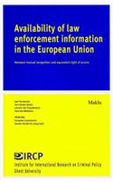 Availability of Law Enforcement Information in the European Union